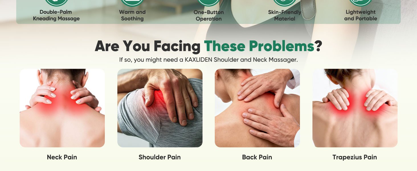 TenSun™ Neck and Shoulder Massager